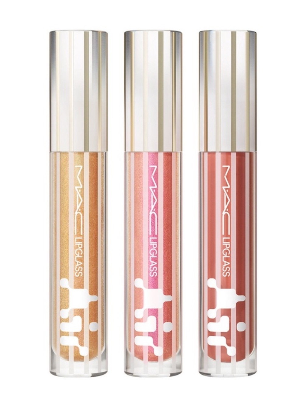 MAC Cosmetics GLOSS ENTHUSIAST LIPGLASS AIR TRIO 5ml X 3 BRAND NEW/SEALED